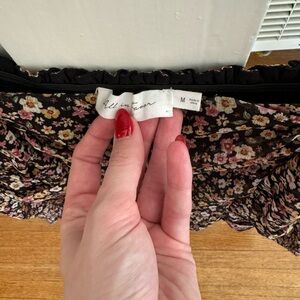 All in Favor Floral Blouse - M